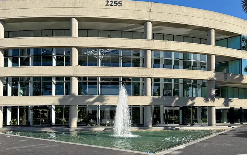 On Cue Hire corporate office at 2255 Glades Rd, Boca Raton, FL
